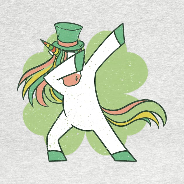 Dabbing unicorn St Patrick's by AntiAntiFlorian